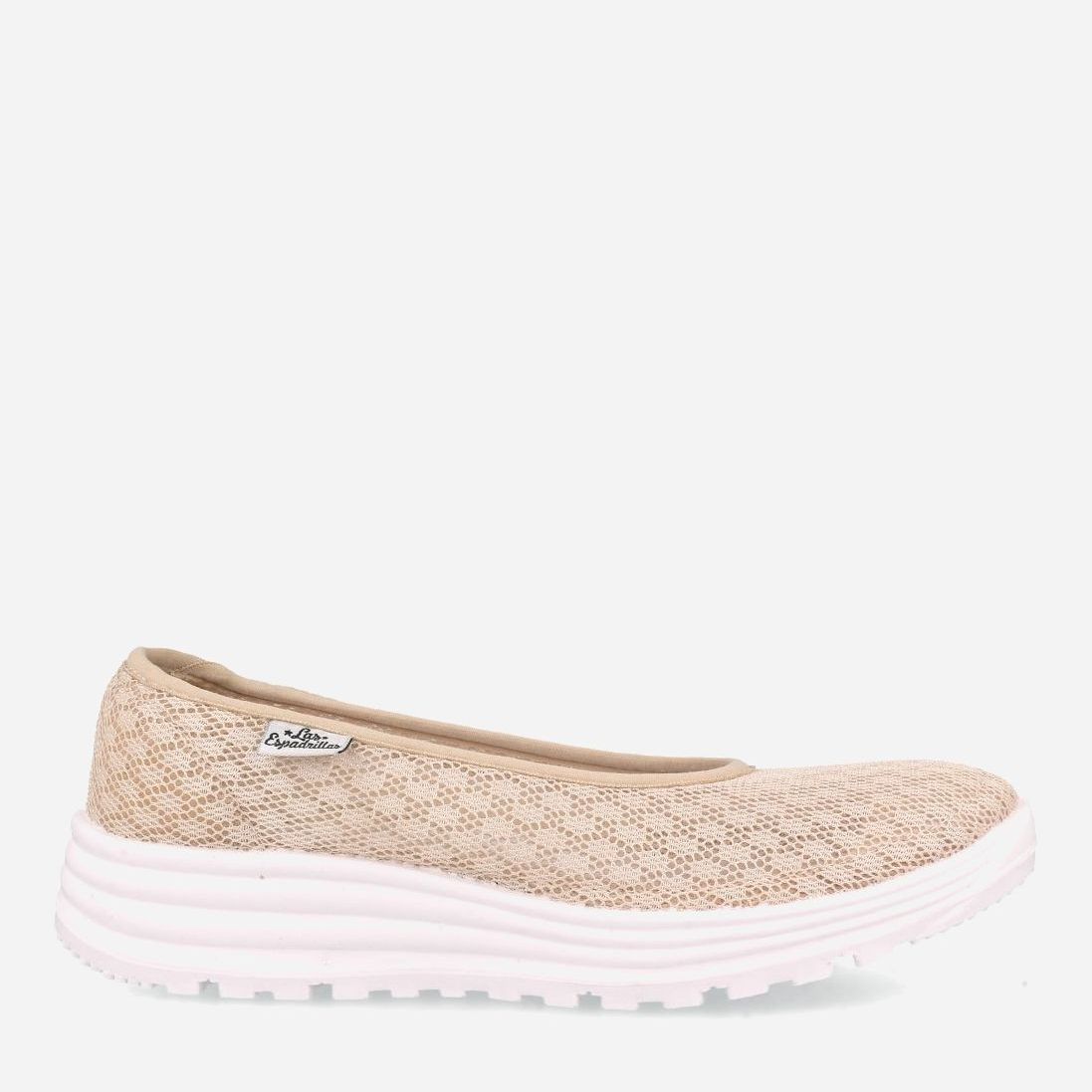 

Балетки Las Espadrillas Mesh 2622-18 41 см Бежевые