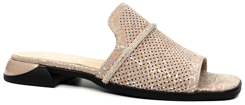 

Кожаные шлепанцы G.U.E.R.O. 1068-3846 размер 37 Бежевый