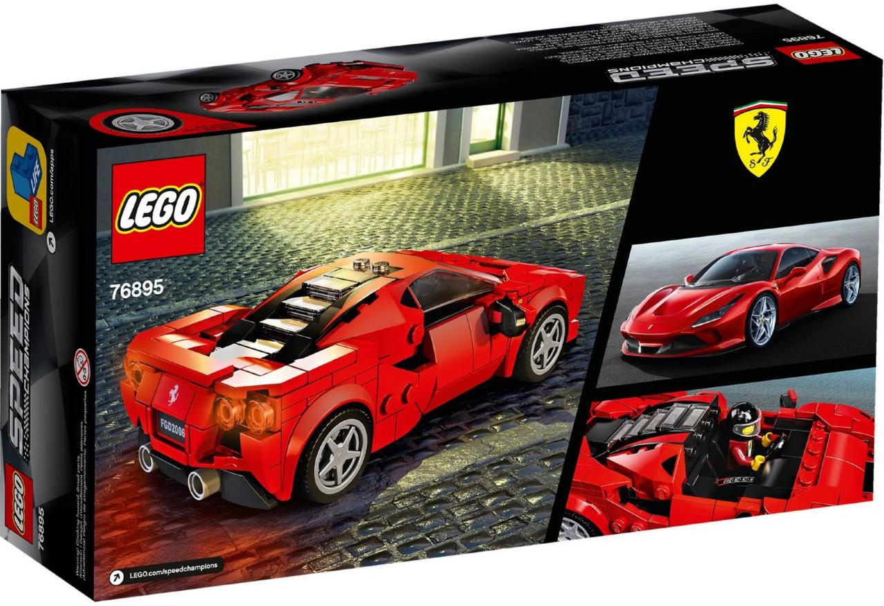 

Конструктор LEGO Speed Champions Ferrari F8 Tributo 275 деталей (76895)