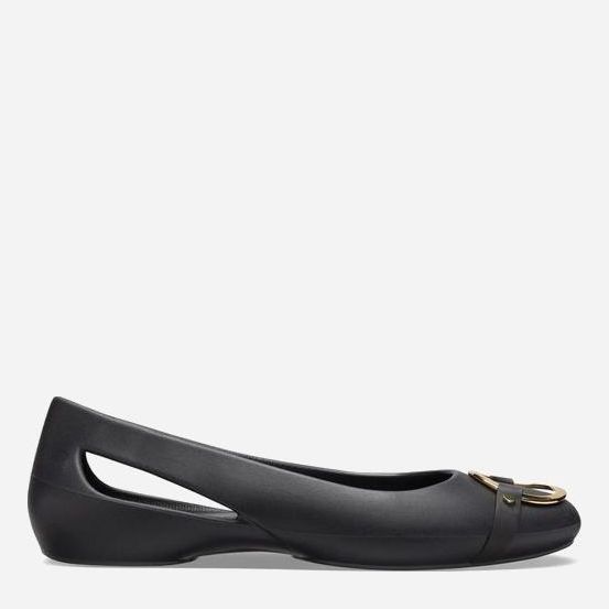 

Балетки Crocs Sloane Embellished Flt W Gold/Blk 206355-751 34-35 (W5) Черные
