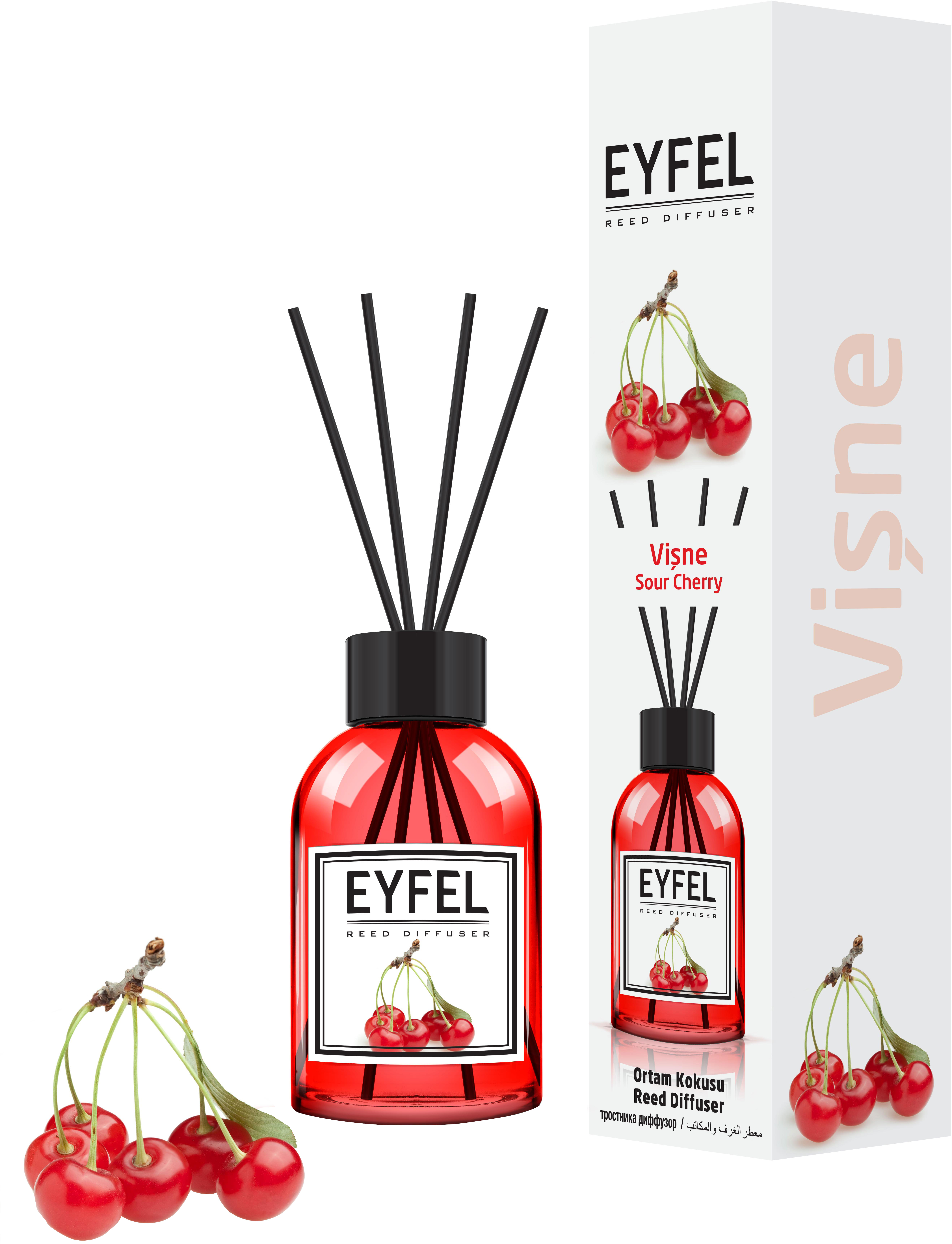 

Аромадиффузор Eyfel Perfume Bambu Вишня 110 мл