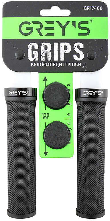 

Грипсы руля Grey's с резиновым покрытием 2 шт 130 мм Черный (GR17400)