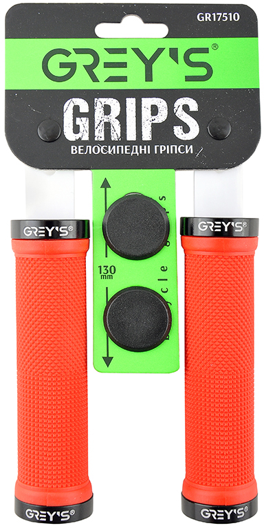 

Грипсы руля Grey's с резиновым покрытием 2 шт 130 мм Красный (GR17510)
