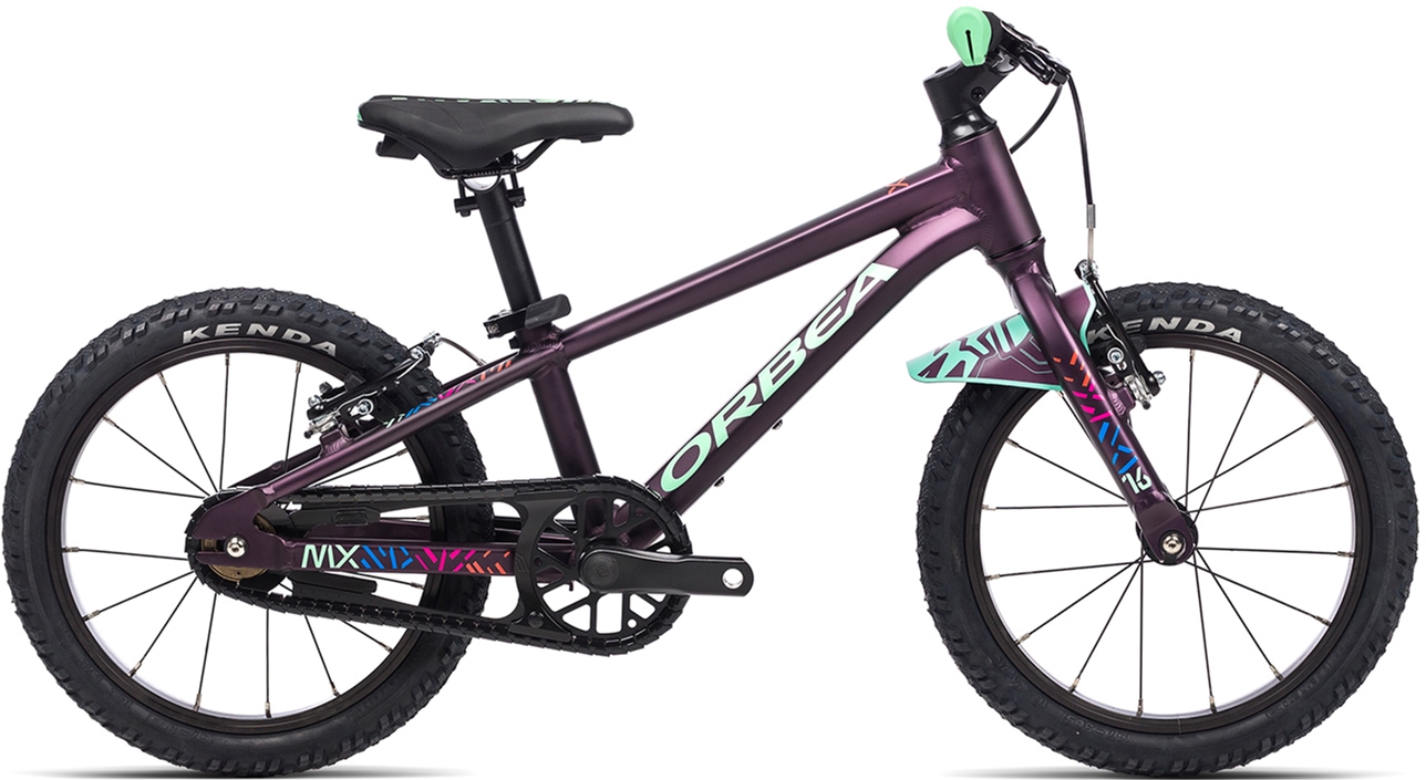 

Детский велосипед Orbea MX 16 2021 Purple-Mint (L00216I4)