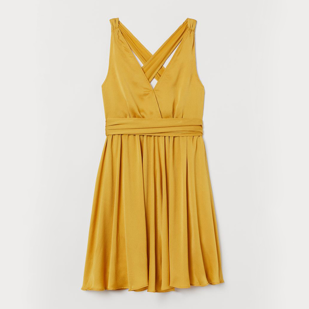 

Платье H&M 060810703 40 Желтое