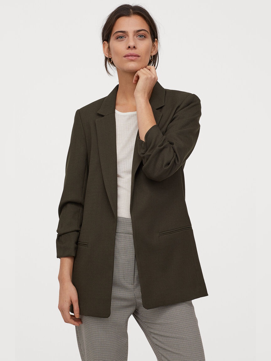 

Пиджак H&M 060839332 S Темно-зеленый