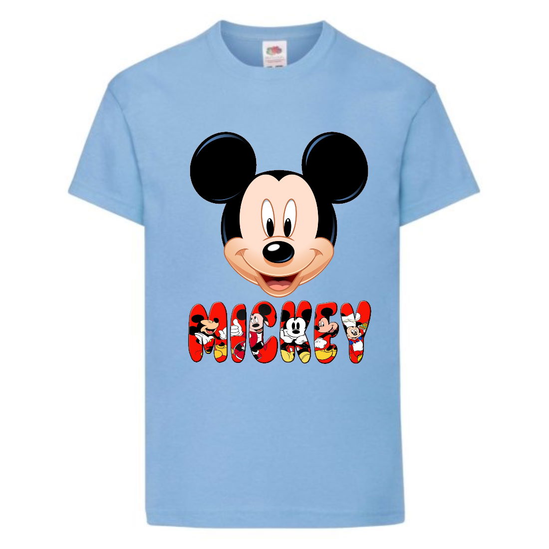 

Футболка детская Микки Маус 004 (Mickey Mouse) голубая (MMS lbl 004) 116 см