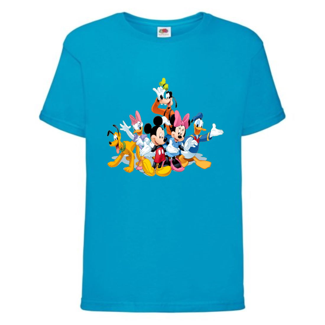 

Футболка детская Микки Маус 003 (Mickey Mouse) синяя (MMS blu 003) 164 см