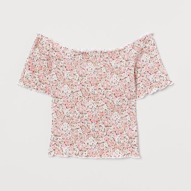 

Топ H&M 060832453_pink  Розовый, Топ H&M 060832453_pink XL Розовый