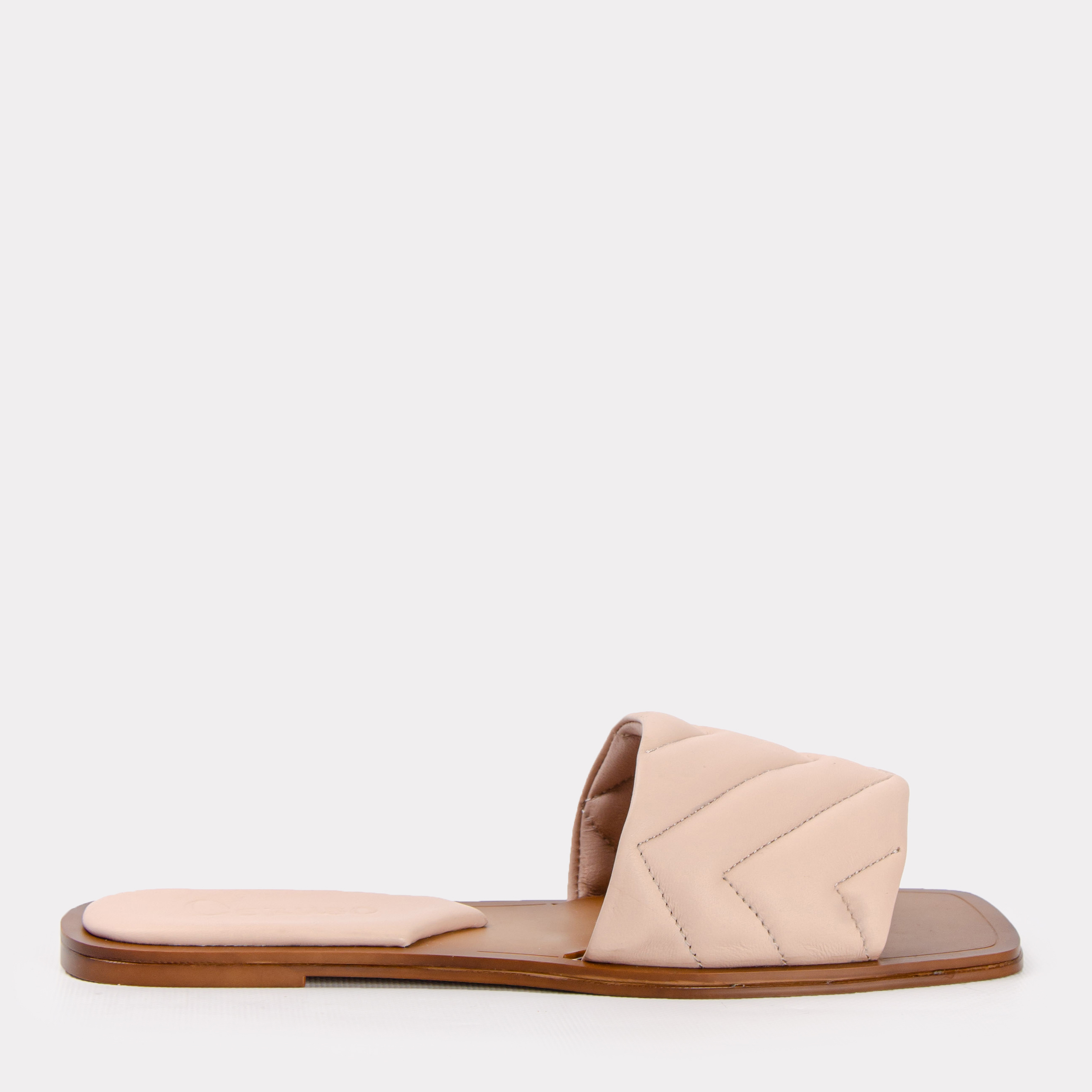 

Шлепанцы Caruso Shoes Helen 21-00525 36 23.5 см Пудровые