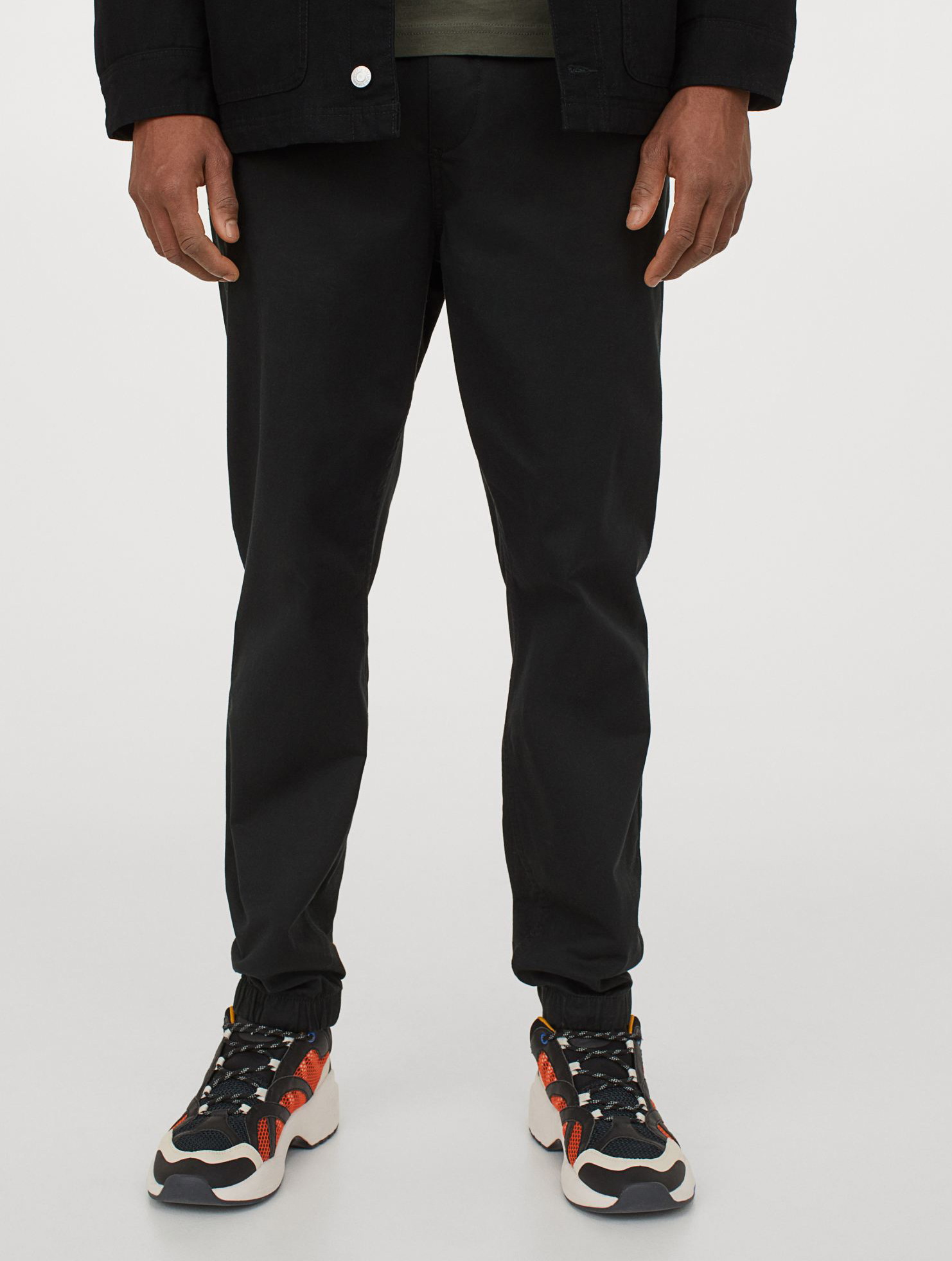 

Брюки H&M 61287915_черный XL Черные
