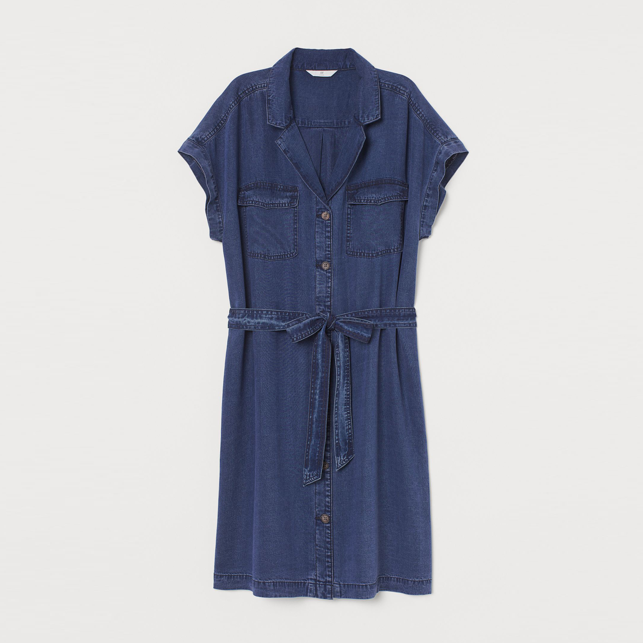 

Платье джинсовое H&M 7596371dm 42 Синее