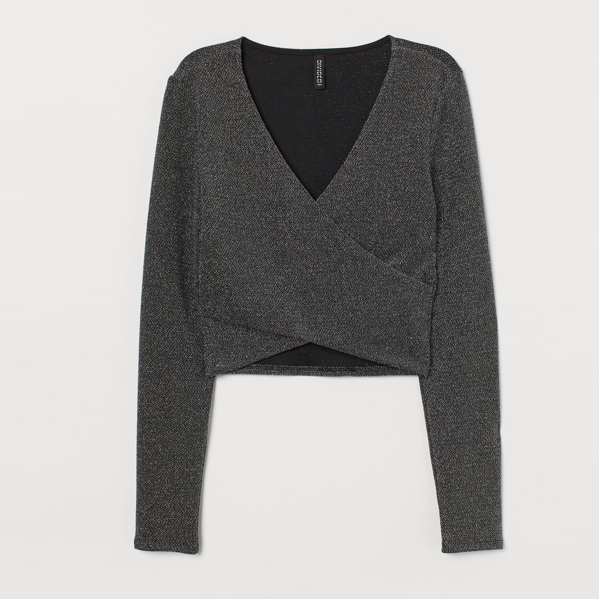

Топ H&M 7925170sm L Серебристый