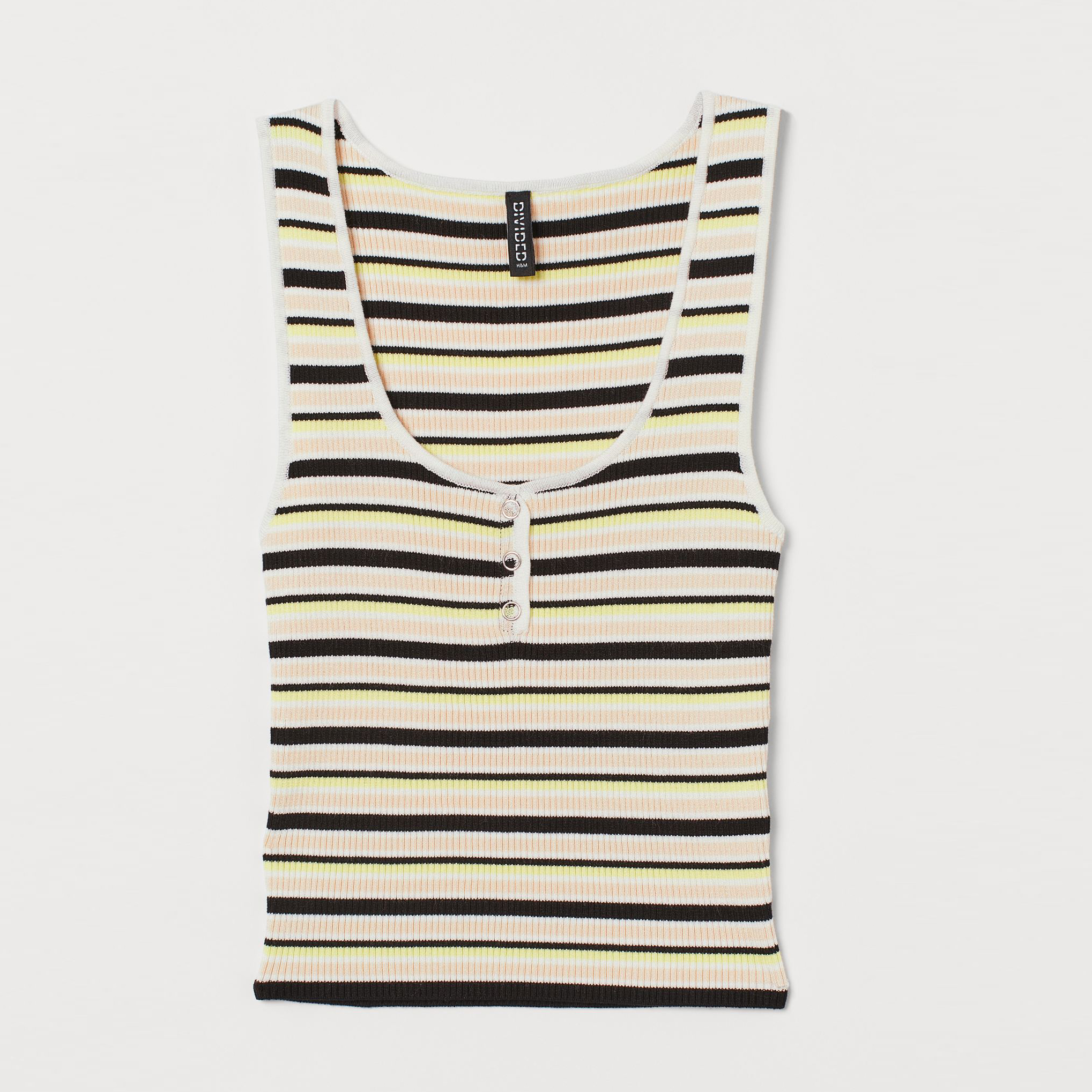 

Топ H&M 8649801sm  Бежевый с черным, Топ H&M 8649801sm S Бежевый с черным