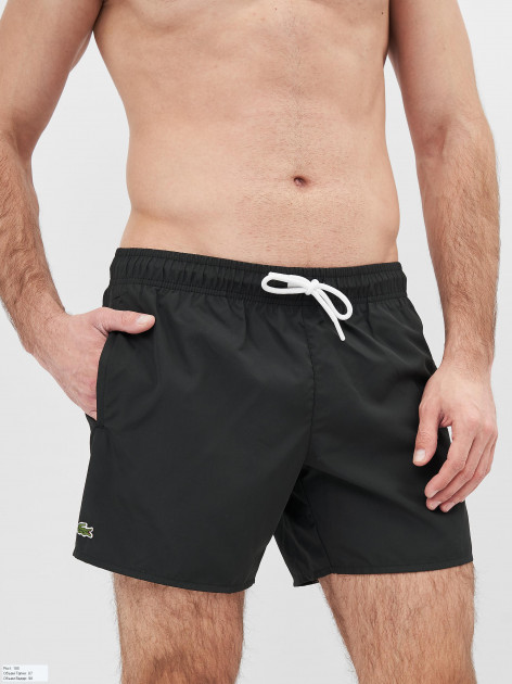 

Пляжные шорты Lacoste MH6270-DY4  (T2) Black, Пляжные шорты Lacoste MH6270-DY4 S (T2) Black