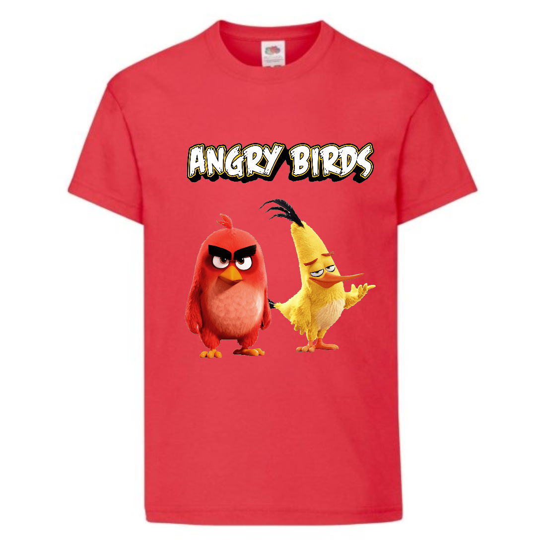 

Футболка детская Энгри Бердс (Angry Birds) красная (AB-red&chak-4-red) 164 см