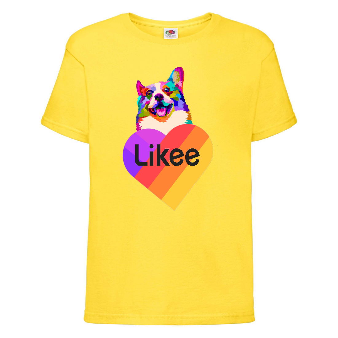 

Футболка Лайк Likee желтая 3 (Ly-d4) 128 см