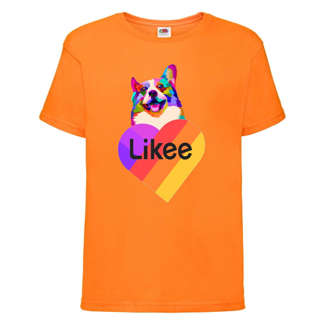 

Футболка Лайк Likee оранжевая 4 (Lor-d4) 140 см