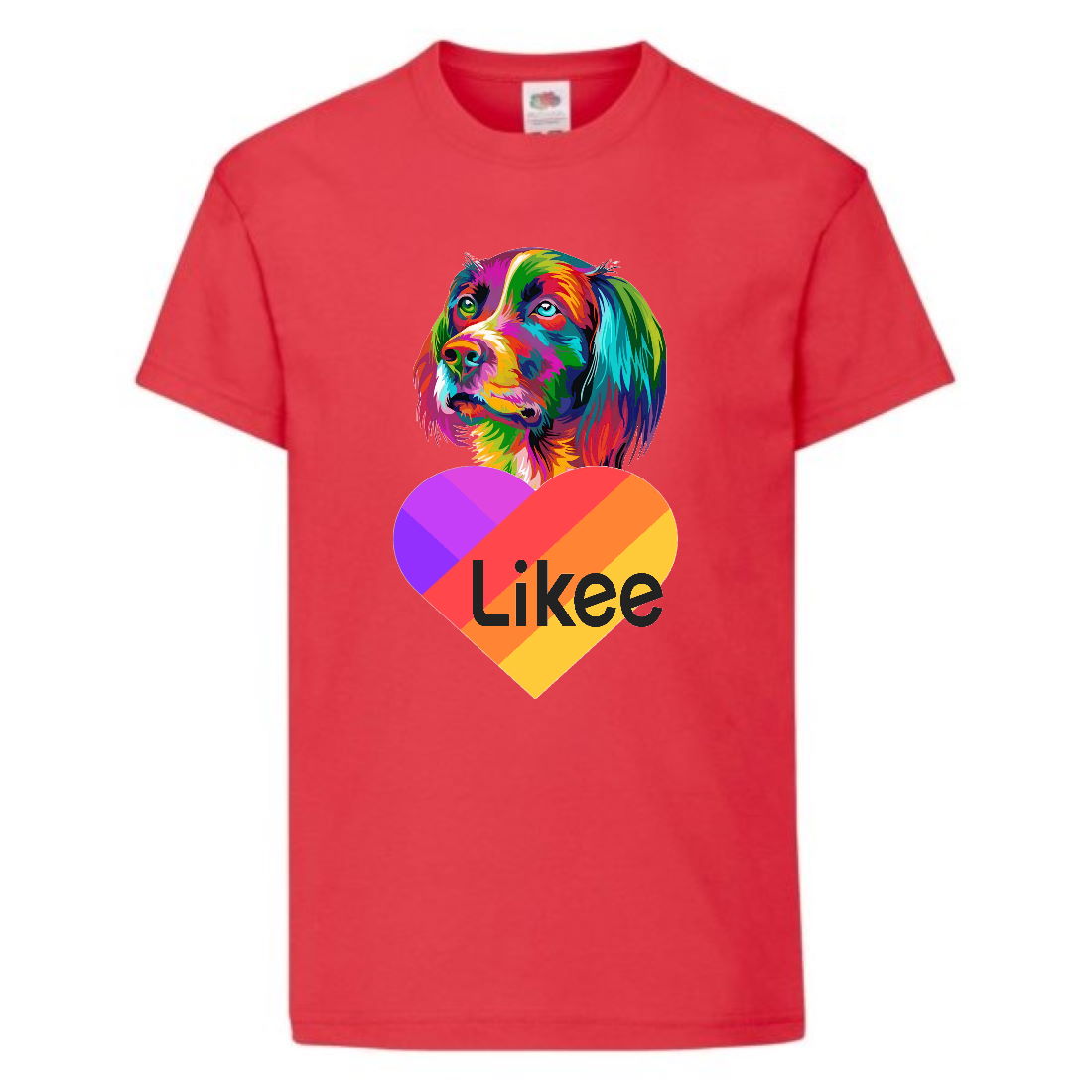 

Футболка Лайк Likee красная (Lik rd-1) 128 см