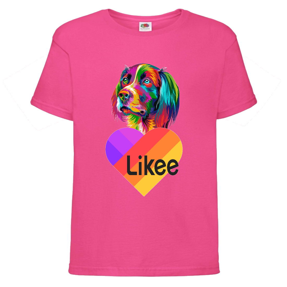 

Футболка Лайк Likee розовая (Lpink -d6) 116 см