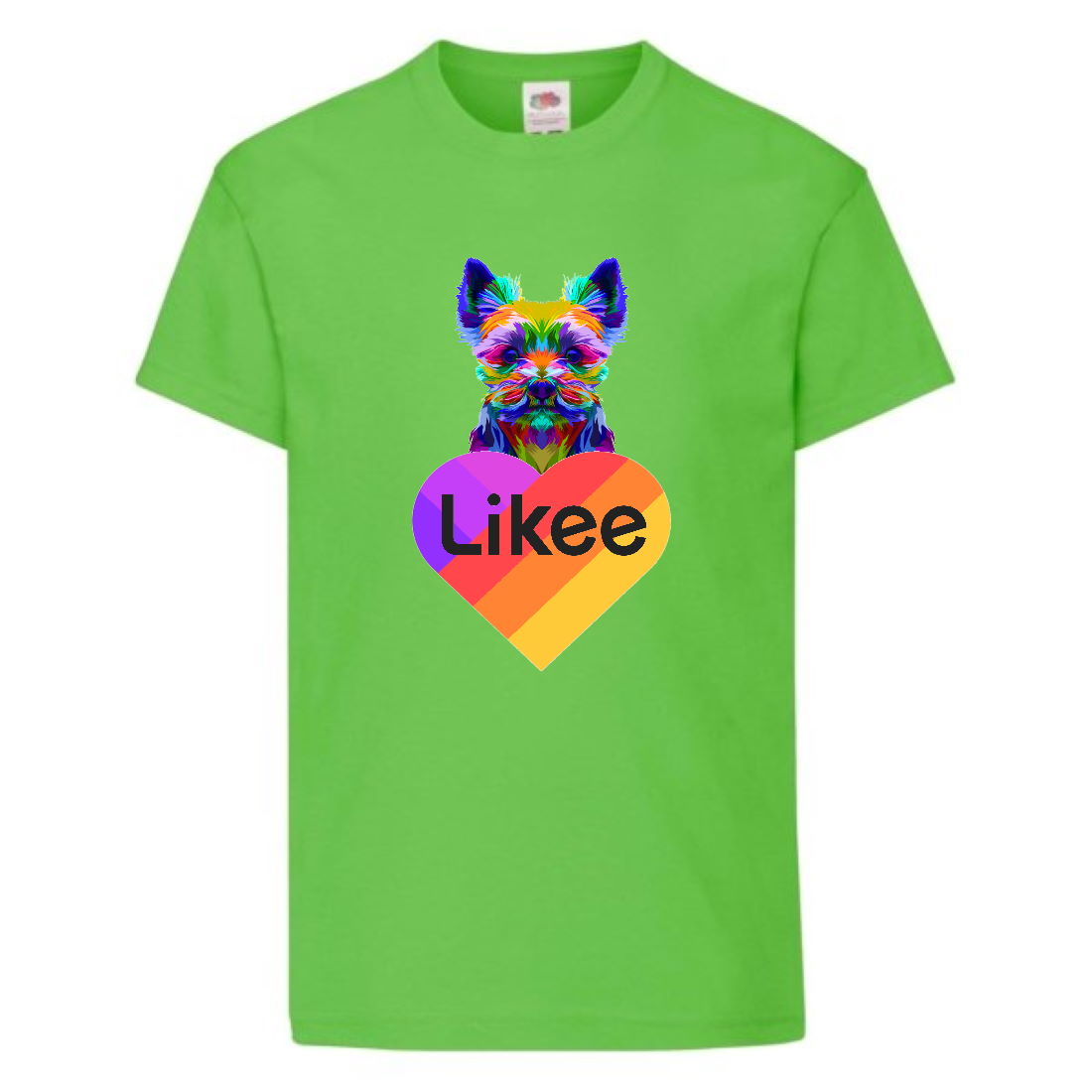 

Футболка Лайк Likee светлозеленая 2 (LI ligr-3) 164 см