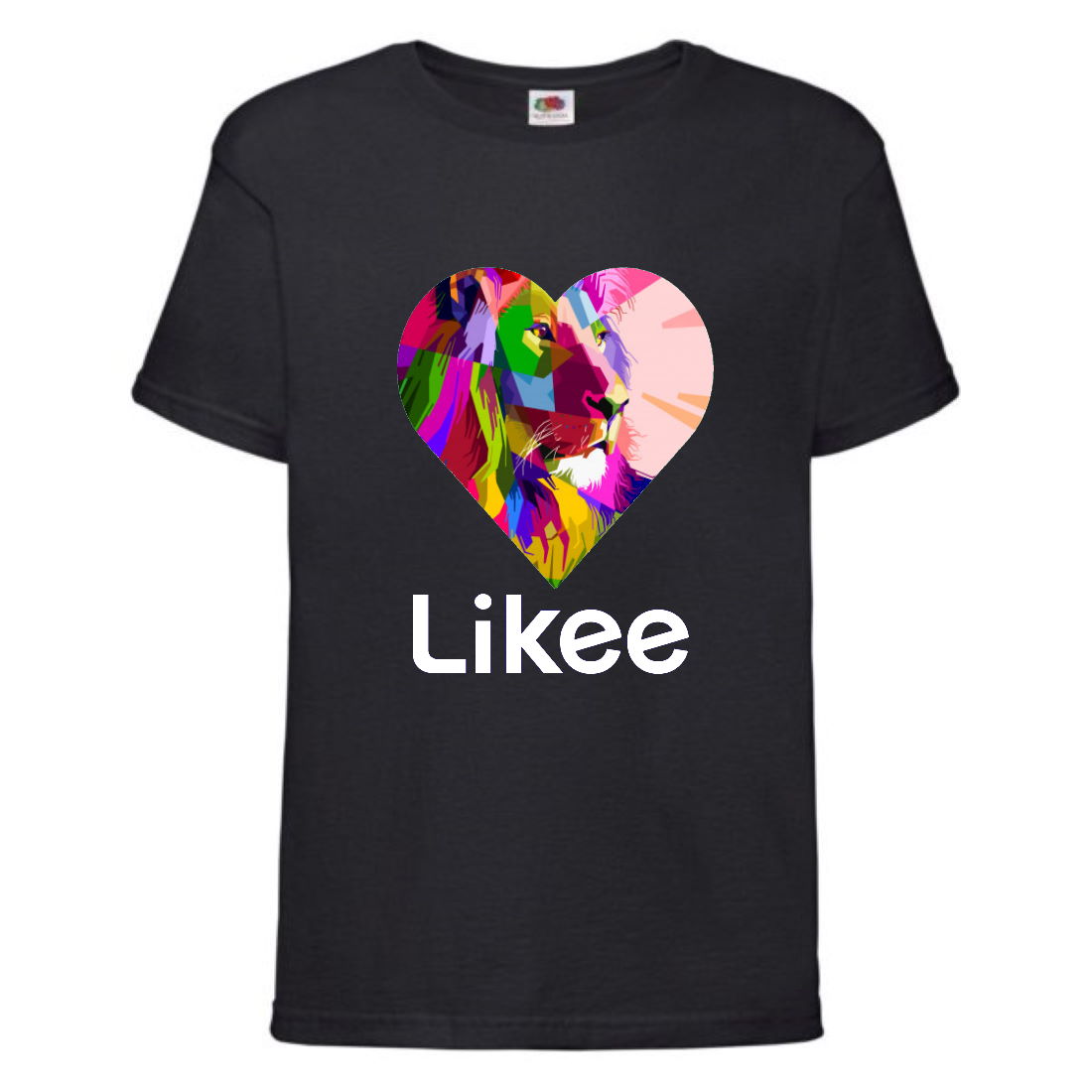 

Футболка Лайк Likee черная 6 (Lblack-Leon) 140 см