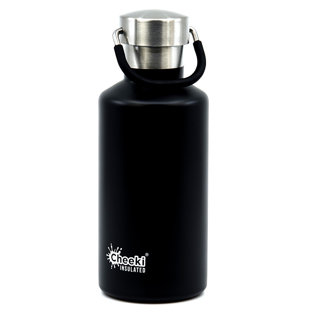 

Детский термос Cheeki Classic Insulated 400 мл Matte Black