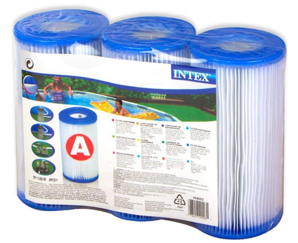

Картриджи Intex тип А для фільтра (3шт) 29003