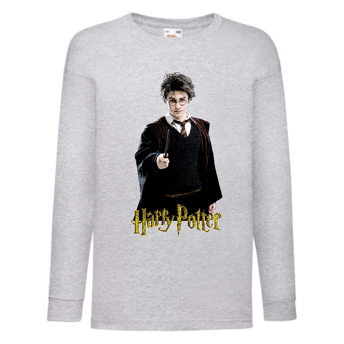 

Лонгслив реглан Гарри Поттер 10 (Harry Potter) серый (HPO gr 010) 104 см