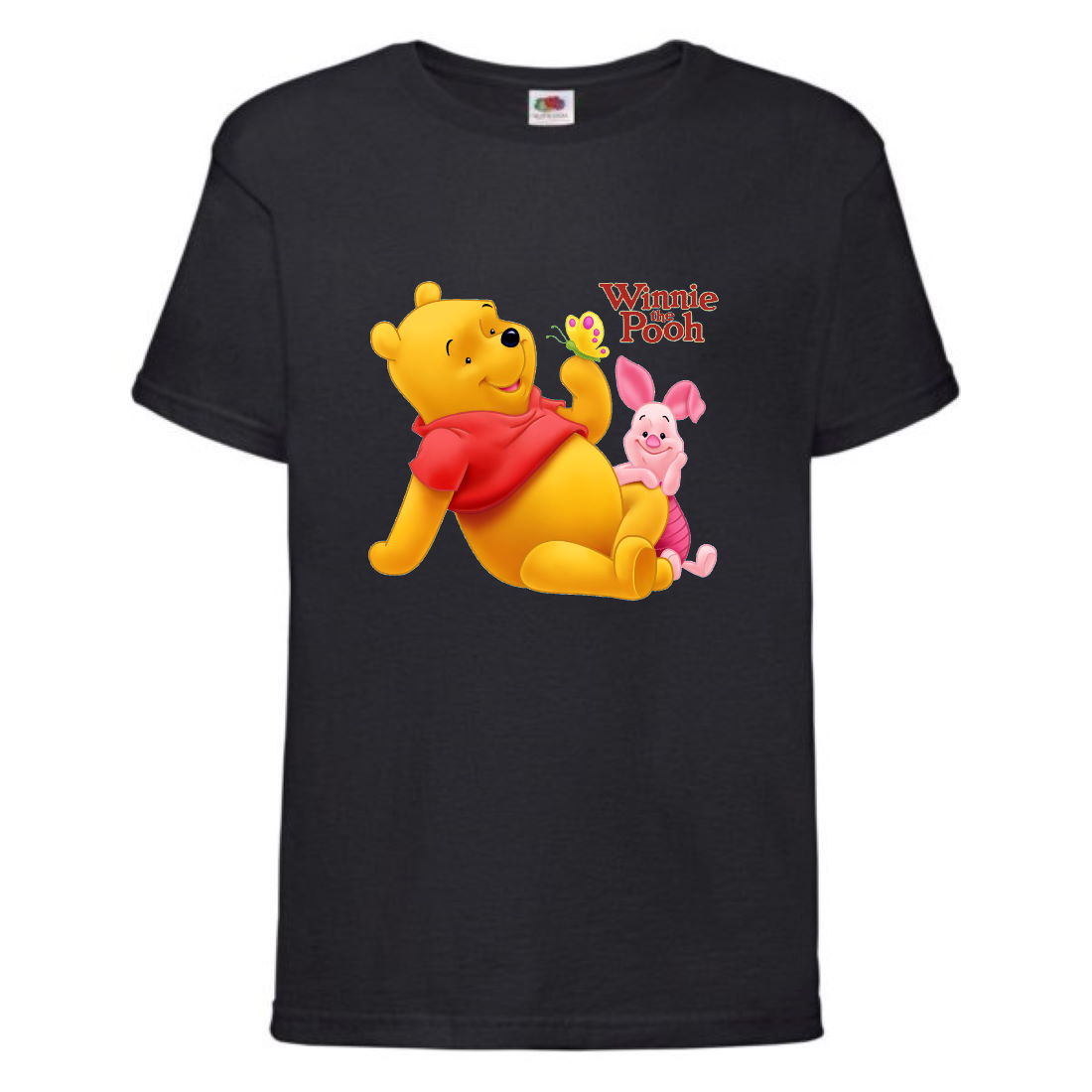 

Футболка детская Винни Пух 015 (Winnie Pooh) черная (WIP blc 015) 104 см