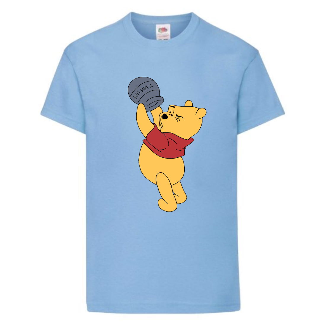 

Футболка детская Винни Пух 003 (Winnie Pooh) голубая (WIP lbl 003) 152 см