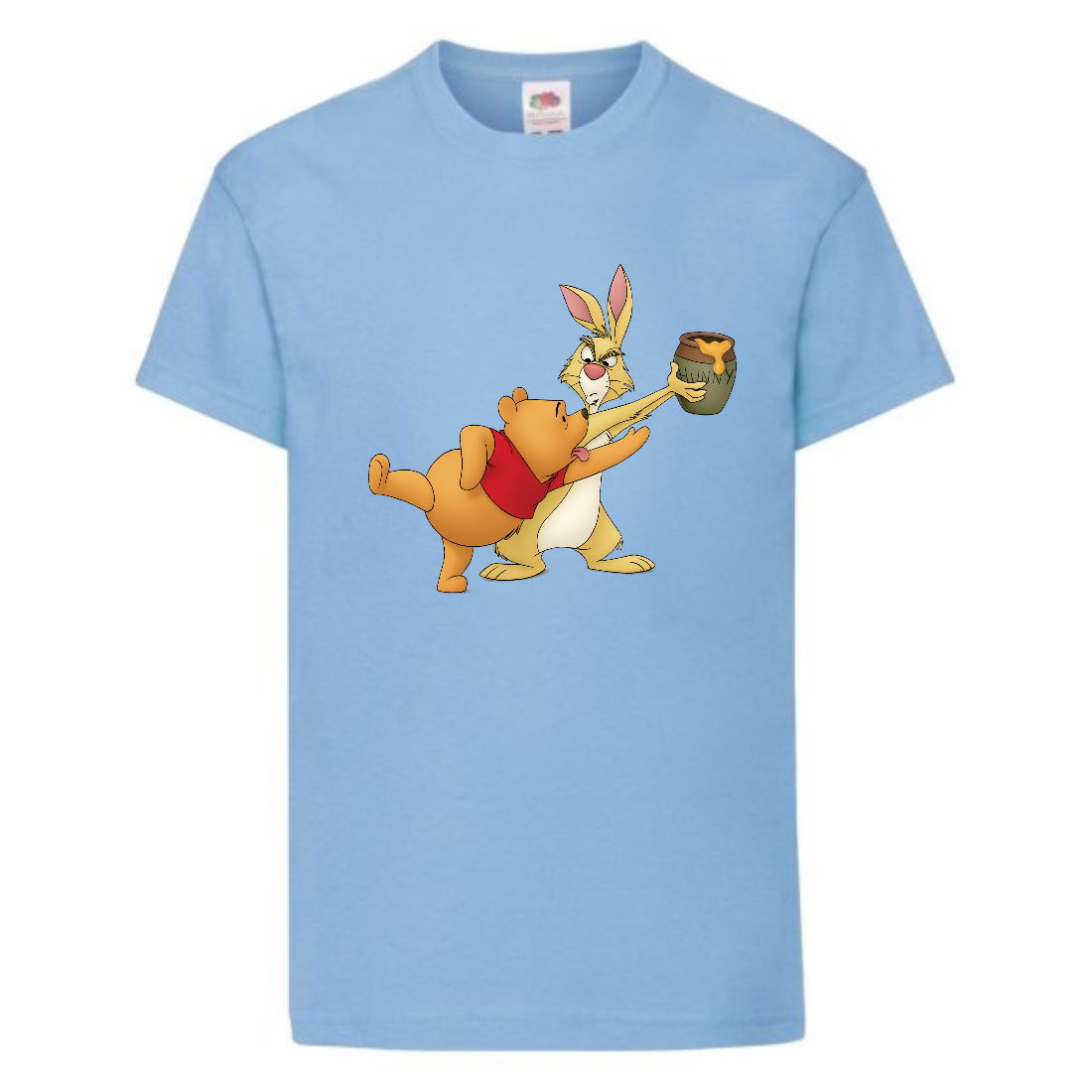 

Футболка детская Винни Пух 006 (Winnie Pooh) голубая (WIP lbl 006) 104 см