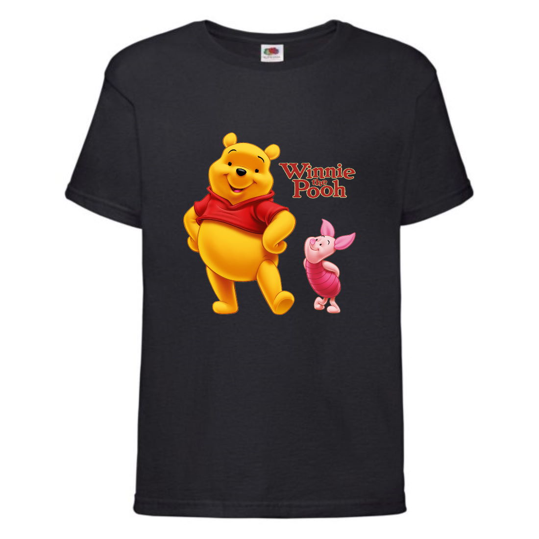 

Футболка детская Винни Пух 019 (Winnie Pooh) черная (WIP blc 019) 104 см