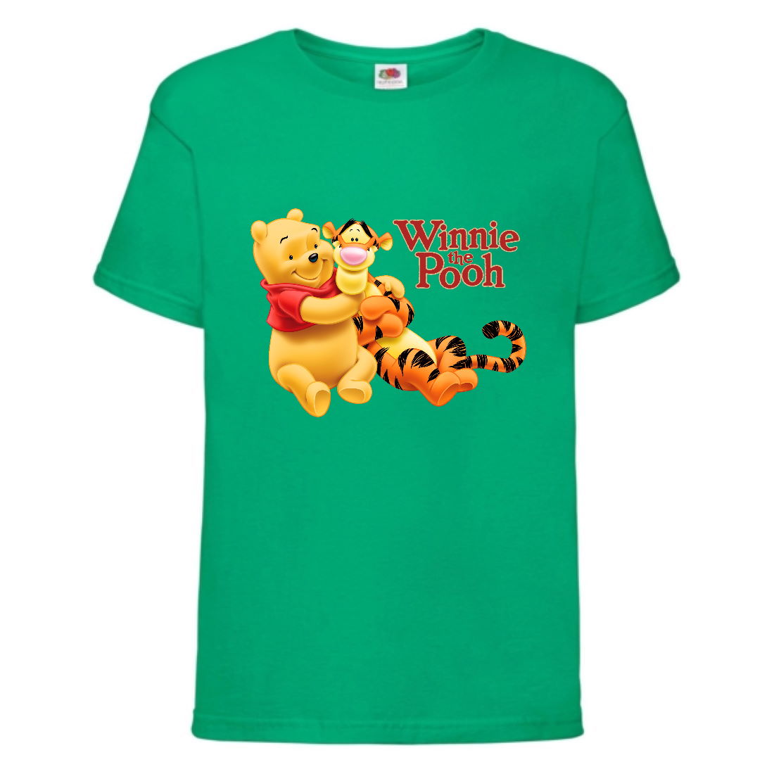 

Футболка детская Винни Пух 020 (Winnie Pooh) зеленая (WIP grn 020) 116 см