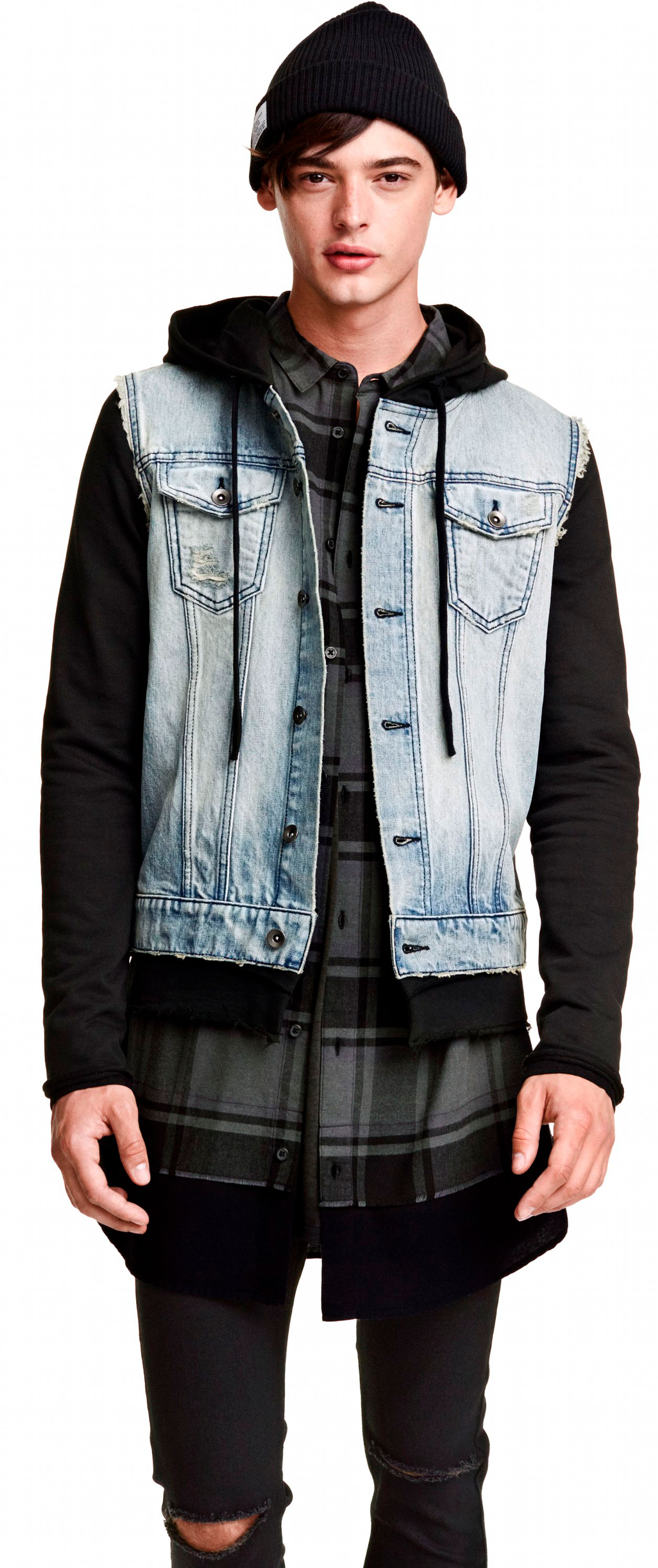 

Куртка джинсовая H&M 02WCY66 XS Голубая