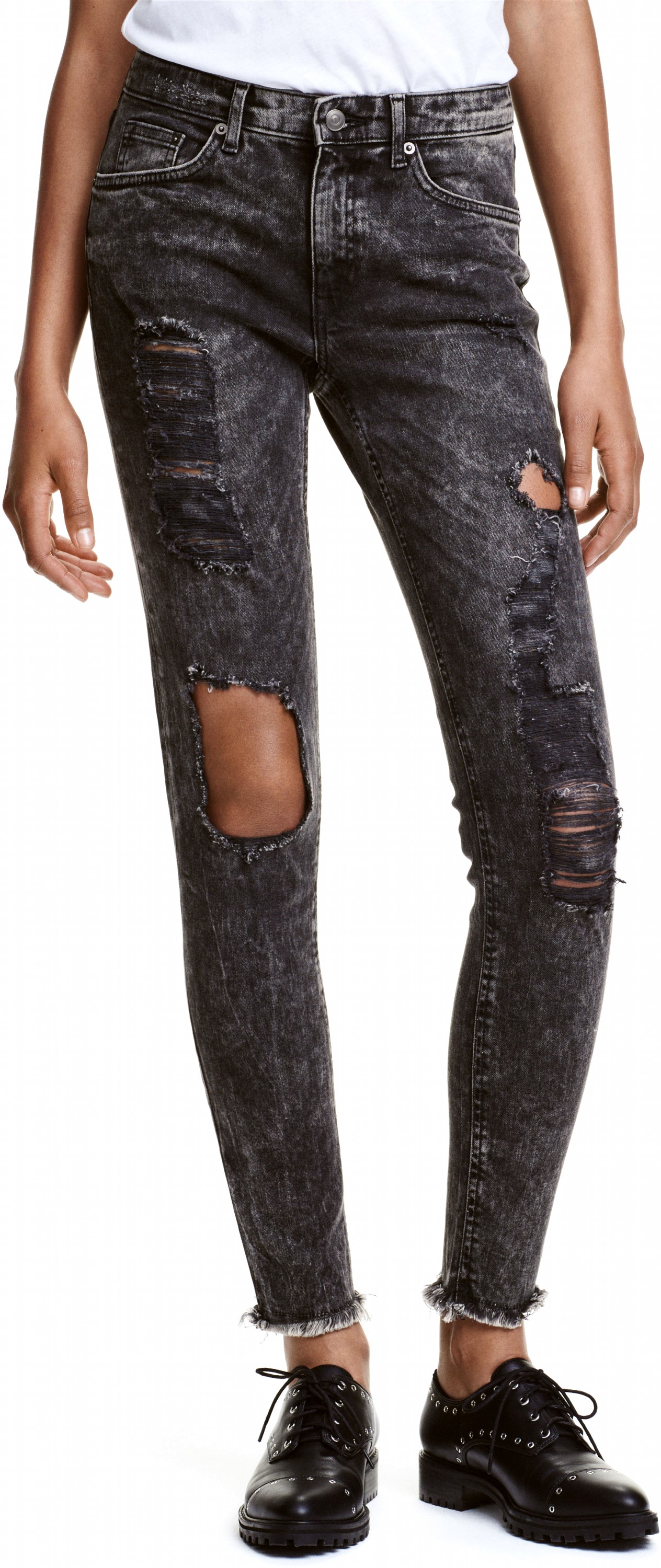 

Джинсы H&M 03VQI41 32 Черные