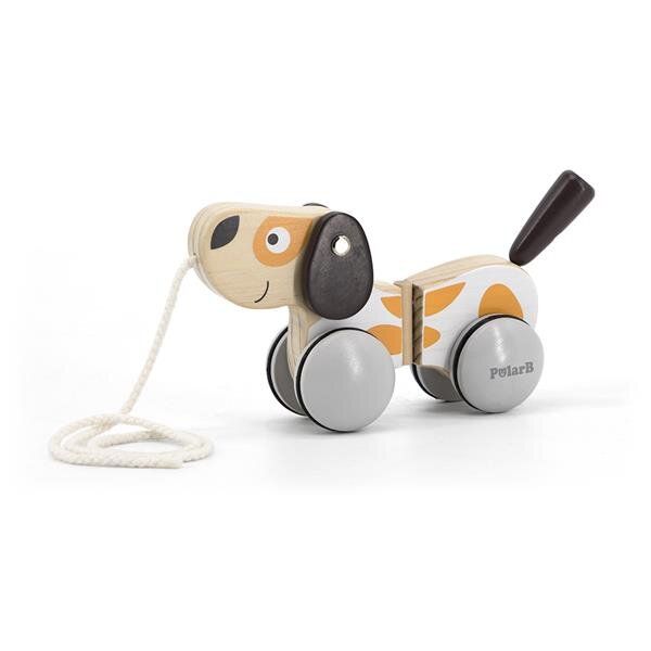 

Дерев'яна каталка Viga Toys PolarB Собачка (2000903576938)