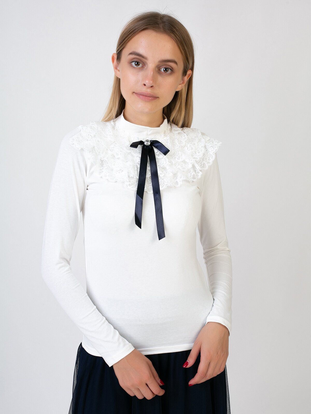 

Блузка Benini 9366-1 152 см молочна