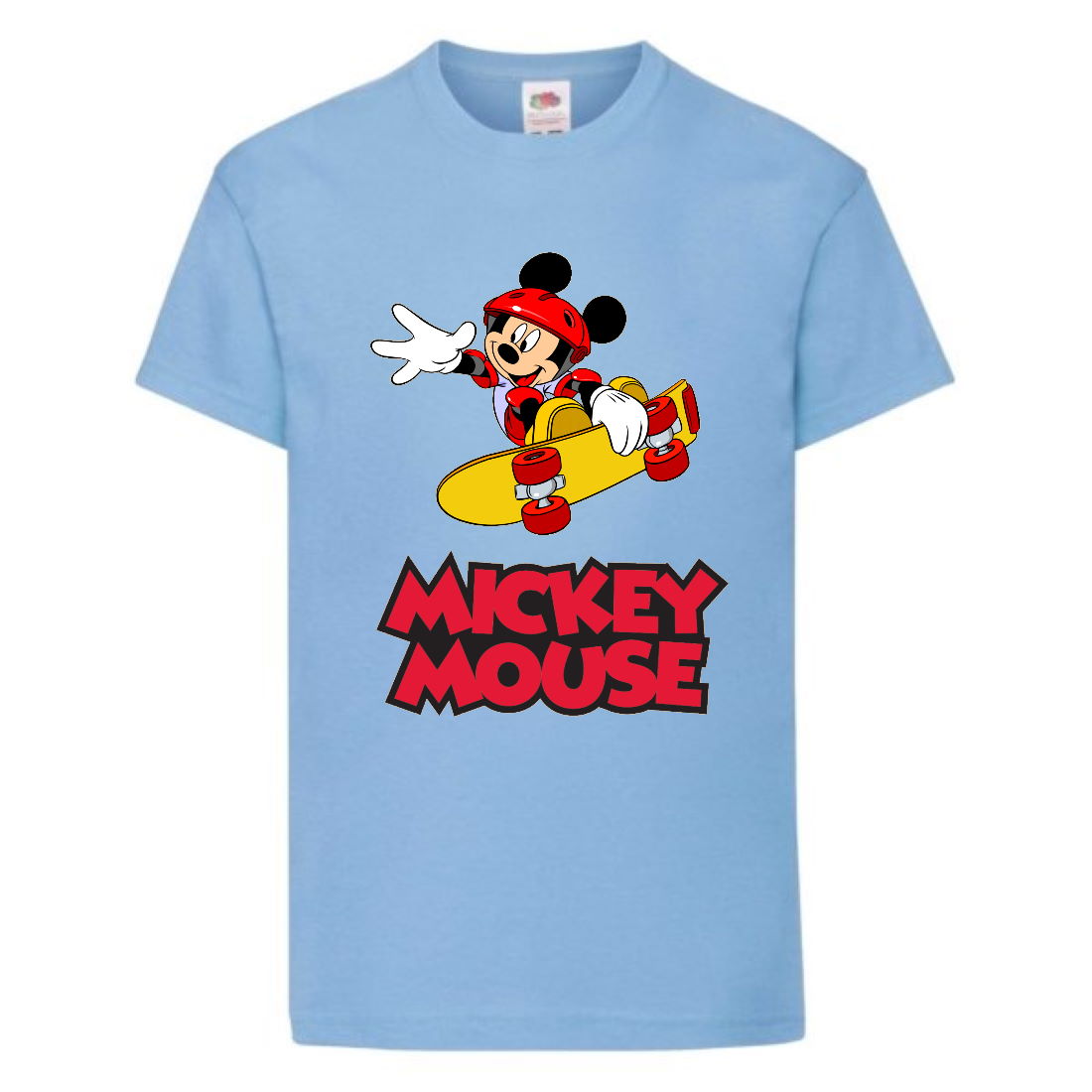 

Футболка детская Микки Маус 008 (Mickey Mouse) голубая (MMS lbl 008) 104 см