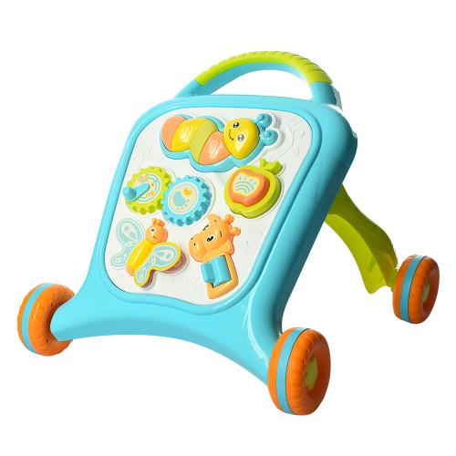 

Игровой центр 8773-8878 каталка-ходунки, музыка, свет, звук (анг), трещотка, 2 цвета