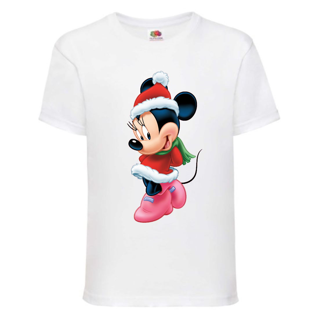 

Футболка детская Микки Маус 001 (Mickey Mouse) белая (MMS wh 001) 152 см