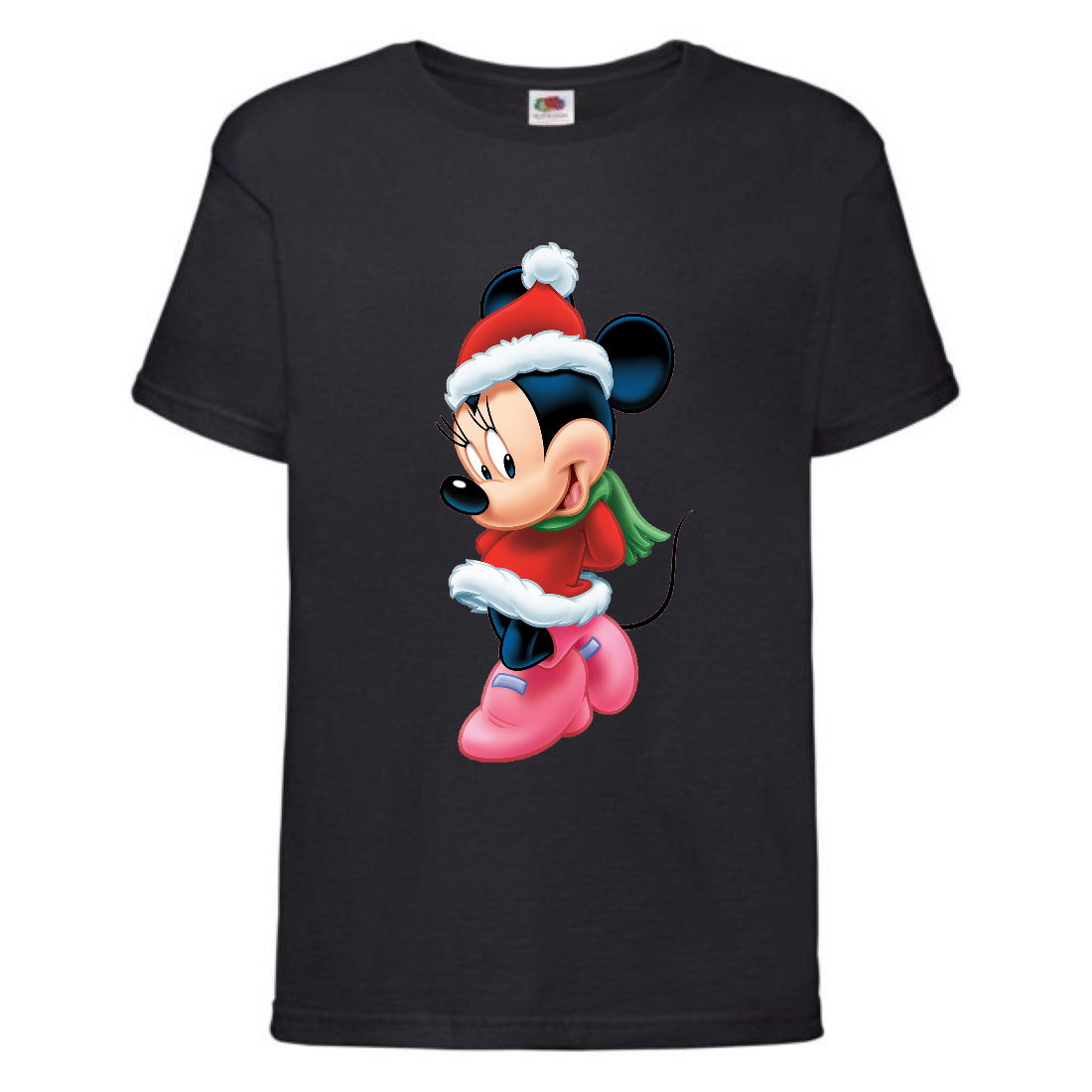 

Футболка детская Микки Маус 001 (Mickey Mouse) черная (MMS blc 001) 164 см