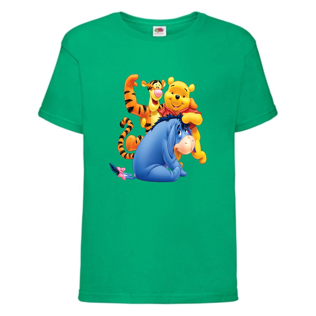 

Футболка детская Винни Пух 022 (Winnie Pooh) зеленая (WIP grn 022) 104 см