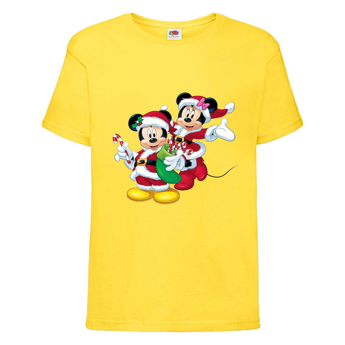 

Футболка детская Микки Маус 007 (Mickey Mouse) желтая (MMS yel 007) 128 см