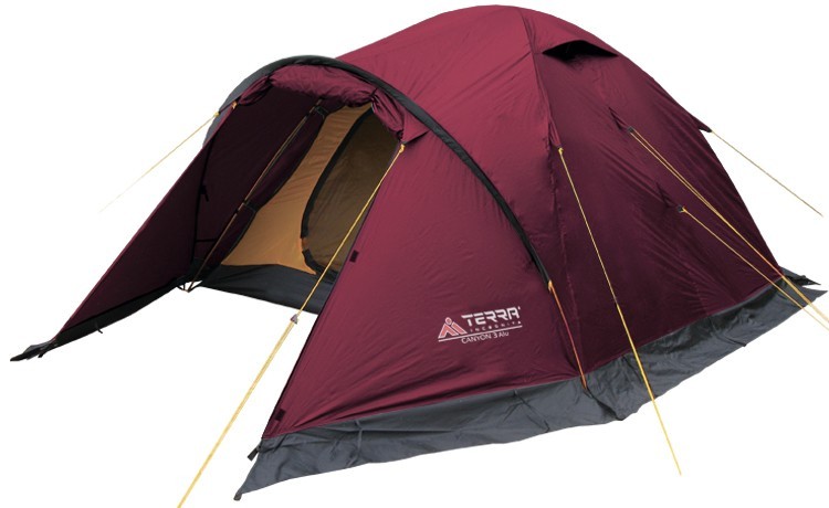 

Палатка Terra Incognita Canyon 3 вишневая