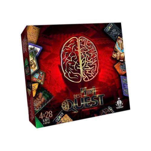 

Карточная квест-игра BEST QUEST 4 в 1 (укр) BQ-02-01U