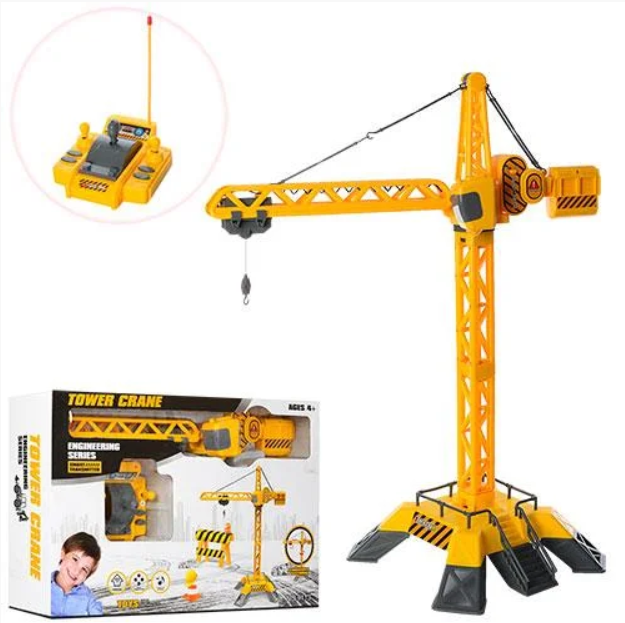 

Кран детский Toys Best на пульте радиоуправления высота 73 см с световыми и звуковыми эффектами (9113)