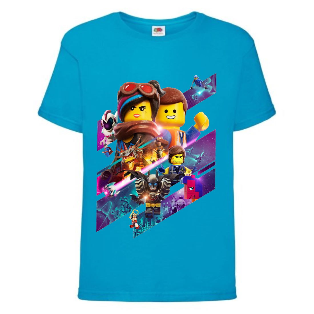 

Футболка детская Лего 003 (LEGO) синяя (LEGO blu 003) 116 см