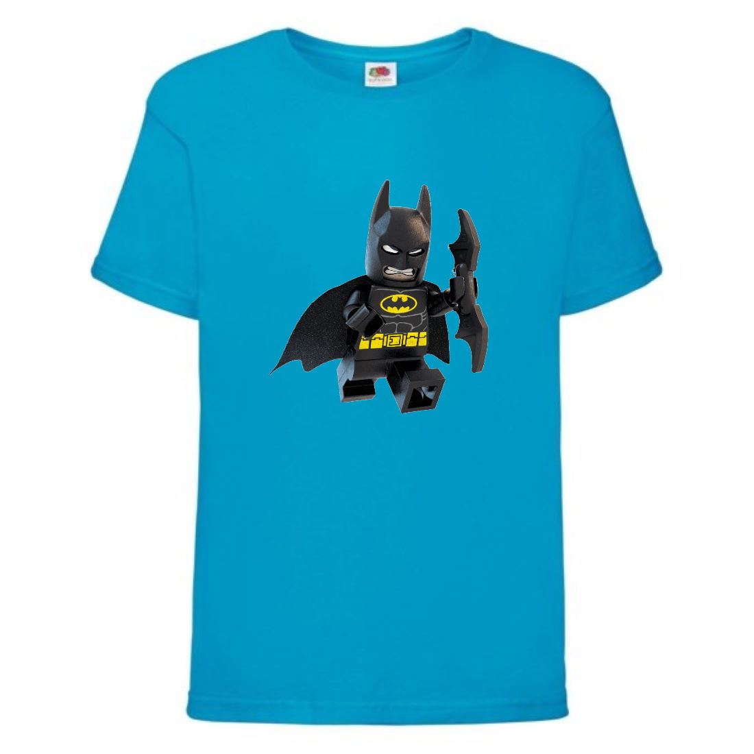 

Футболка детская Лего 010 (LEGO) синяя (LEGO blu 010) 128 см