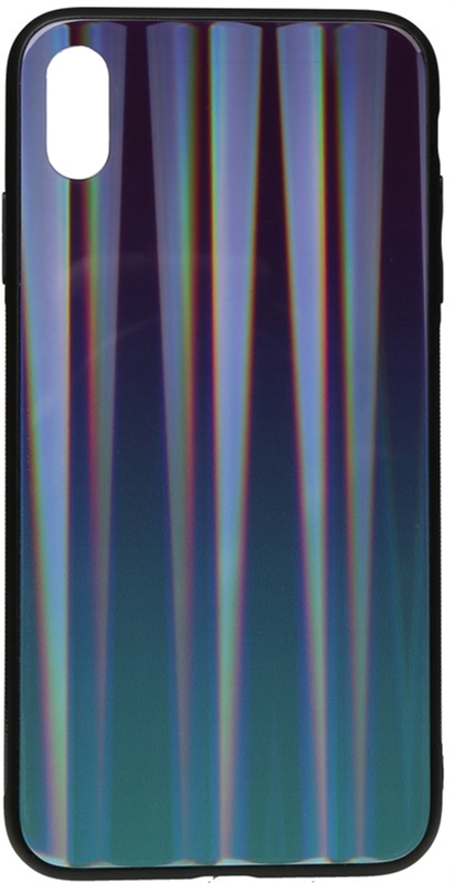 

Панель TOTO Aurora Print Glass Case для Apple iPhone Xs Max Blue